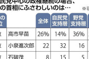 【世論調査】反石破の盟主高市さん、自民支持者から全く支持されてないことが明らかにwww