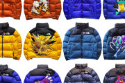 【画像】ノースフェイスとポケモンのコラボ、ダウンジャケット発売ｗｗｗｗｗ