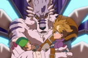 《デジモンアドベンチャー：》22話感想・画像 ワーガルルモンの背中に刃の翼が