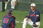 ダルビッシュが甲斐拓也にアドバイス　構え方・サインの出し方まで手取り足取り