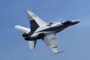 スペイン空軍F/A-18のデモ飛行がヤバすぎて会場騒然→パイロット「と、鳥を避けようとしただけだし」