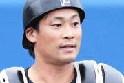 加藤匠馬(ロ) 81試合 .096(114-11) 2 4 OPS.303 盗塁阻止率.083