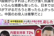 中国、日本に対し強く抗議し色んな措置を取ったも高市支持率上がってしまい衝撃