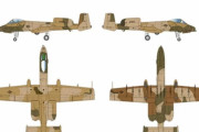 対地攻撃機「A-10A サンダーボルトII」を1/48スケールでキット化…デザート迷彩の仕様を再現！