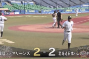 【練習試合vsロッテ】日ハム、3番手の?田侑樹が福田に一発を浴びて2−2の同点に…