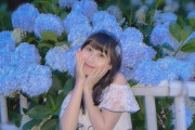 【SKE48】井上瑠夏が紫陽花と撮った写真が可愛い！