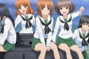陸海空の神アニメ　陸……「ガールズ＆パンツァー」　海……「艦これ」　空……2021年も名作出てこず