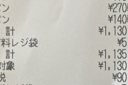 【朗報】エッッッッッなレシート、発見される