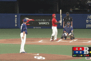 広島・田中広輔がヒットで出塁→盗塁＆悪送球で三塁へ→ボークでカープ先制