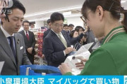 小泉進次郎「レジ袋有料化を決めたのは僕じゃないのに・・・フェイクニュースって怖い」