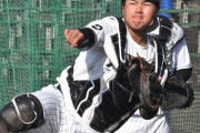 ロッテ松川虎生（4年目）　1軍 出場なし　2軍 20試合 .200 0 1 ops.527