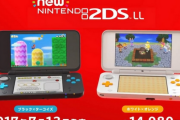 new 3DSLL new 2DSLL ってまだ需要あるんじゃね？