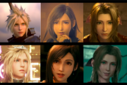 【FF7R】プリレンダとリアルタイムの比較画像作ってみた