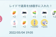 【ポケモンGO】現地レイドで「ふしぎなアメXL」が落ちる様に仕様変更！