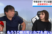 里崎「カープの今年のキーマンは森下と田中広輔」