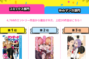 「次にくるマンガ大賞 2020」上位20作品がこちら