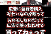 【悲報】Vtuberさん、ゲーム実況中に登録者数を買う広告が映って普段見てるサイトがバレてしまうw