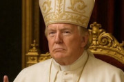 【不敬】トランプ大統領、自分を教皇に見立てた画像を投稿「私が教皇になりたいねｗ」