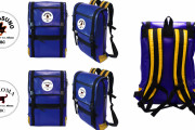 耐久性と軽さが魅力『ハイキュー!!』バレーボール素材のバックパック登場！キャラの背番号を印字したのブレスも