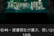 意外な楽曲も！櫻坂46渡邉理佐がセレクトした”思い出の10曲”公式プレイリスト配信スタート