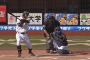 GIF画像　ロッテ鳥谷、ついに練習試合初ヒット！！