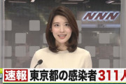 【朗報】東京の新規感染者311人でアナウンサーも思わずニッコリ