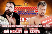 IWGP USヘビー級選手権試合 ジョン・モクスリーvsKENTA『NJPW STRONG』
