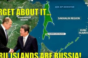 ロシア政府支持側「アメリカは日本を解放しろ！」ロシアの外相が日本との関係について記者質問に回答