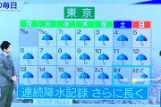【悲報】東京さん、このまま梅雨が明けずに台風シーズンへwwwywwwywwwywww