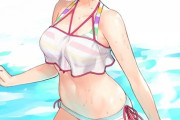【FGO】 ギンカさんの水着マシュイラスト！！　ver.2水着のマシュもすこぉ＾～