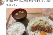 【画像】ツイッター民「タコさん定食作ったよ！」