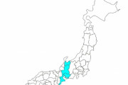東日本大震災以降震度5弱以上の地震が来ていない都道府県