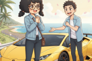女「ワイ君ってランボルギーニ乗ってるの！？今度それでドライブ行こうよ！」彡(^)(^)「ええで！」