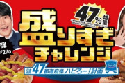 好評のローソン『盛りすぎチャレンジ』第3弾が21日より開催！ラインナップが公開されたぞおお