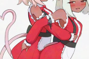 【FGO】クリスマス衣装の大黒天ちゃんたちイラスト！！　仲いい二人いいですね！！