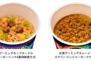 【画像あり】日清がゲーマー向けに「ゲーミングカップヌードル（焼きそば）&カレーメシ」を発売ｗｗｗｗｗｗｗｗｗｗ