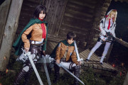 【画像】えなこ『進撃の巨人』ミカサのコスプレ姿が可愛い！ｗｗｗｗｗｗｗｗｗｗｗ