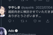 【朗報】正直「うっせえわ」の時はAdoちゃん叩いてたけど、どんどん好きになっていった奴の存在ｗｗｗｗｗ