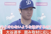 記者「子供は欲しいか？」  大谷翔平「自分1人で叶えられない事に関しては言いたくないです」
