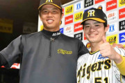 阪神・中野「回って来たチャンスを絶対打とうと」　菅野から執念の決勝タイムリー「才木のためにもと」　守備でも魅せた