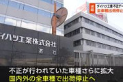 【NHK速報】ダイハツ、国内外の全車種出荷停止へ　不正データで認証取得