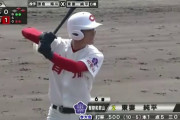 DeNAドラ4東妻 5季連続甲子園出場 遠投125m 二塁送球1.84秒 通算32本塁打