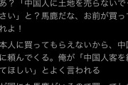 中国人識者さん、激怒「はぁ？中国人に土地を売るな？じゃあお前が買えよ。JAP買わねーじゃん」