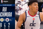 八村塁がNBAパワーフォワードランクで18位に選出される！