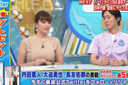 テレ朝の新人アナウンサー、シンプルに乳がデカいｗｗｗｗｗｗｗｗｗｗｗ