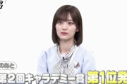 【悲報】山下美月さん、TOP20に入らない・・・