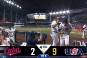 WBC準決勝、アメリカが5回まで毎回得点…強すぎる