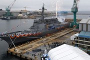 韓国海軍が次世代イージス駆逐艦「正祖大王艦」が進水…SM-6搭載し海上からも北のミサイル迎撃可能に！