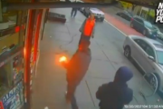 【動画】黒人さん、コンビニに火炎瓶を投げ入れるｗｗｗｗ