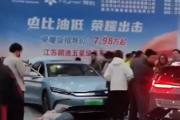 【動画あり】中国・南京のモーターショーで電気自動車が突然発進、複数の人をはねる